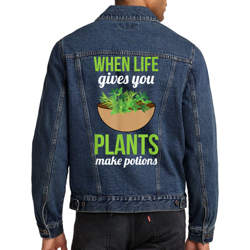 Chinese Herbal Medicine Herbalist Humor Plant Nature Therapy T Shirt Men Denim Jacket by sowleomballoucgp | Artistshot