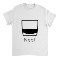 Neat Glass Of Bourbon Whiskey Scotch Decanter Funny Music Vintage Classic T-shirt | Artistshot