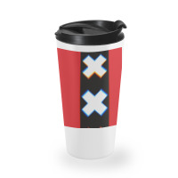 Amsterdam Flag Xxx Netherlands Holland Red Black White Travel Mug | Artistshot