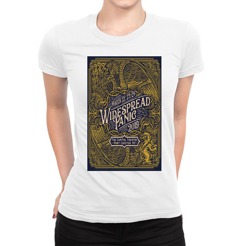 Widespread Panic - March 2019 Ladies Fitted T-Shirt by hugo chanavaro | Artistshot