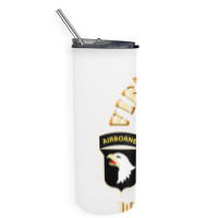 Vietnam Coombat Veteran W 101st Airborne Skinny Tumbler | Artistshot