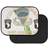 Vietnam Coombat Veteran W 101st Airborne Rear Car Mat | Artistshot