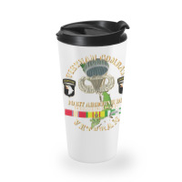 Vietnam Coombat Veteran W 101st Airborne Travel Mug | Artistshot