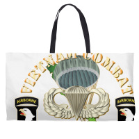 Vietnam Coombat Veteran W 101st Airborne Weekender Totes | Artistshot