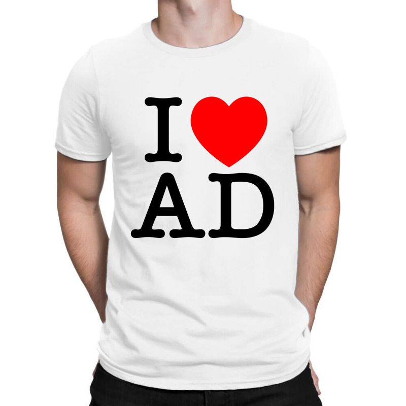 I Heart Ad (andorra) T-shirt | Artistshot