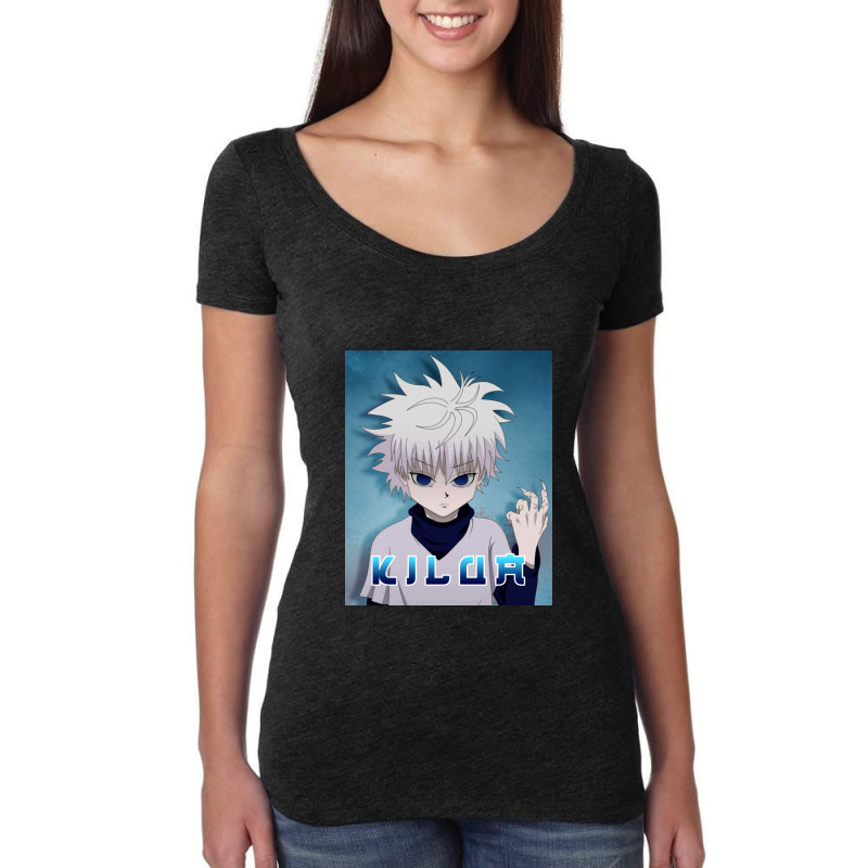 Angry Kilua Ready To Kill The Monsters Women's Triblend Scoop T-shirt by WaldoJBlake | Artistshot