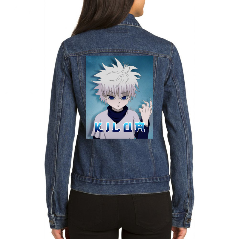 Angry Kilua Ready To Kill The Monsters Ladies Denim Jacket by WaldoJBlake | Artistshot