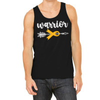 Warrior Childhood Cancer Awareness Hope Support Strong T Shirt Tank Top | Artistshot