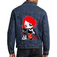 Vintage Graphic  Cute Creepy Bat Funny Gifts Men Denim Jacket | Artistshot