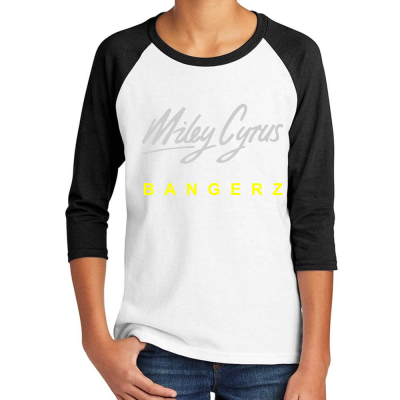 New New Miley Cyrus Bangerz Tour Youth 3/4 Sleeve by j.oshgrobandot | Artistshot