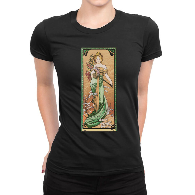 Vintage Movies  Manga Mask Ladies Fitted T-Shirt by ReaganArtists | Artistshot