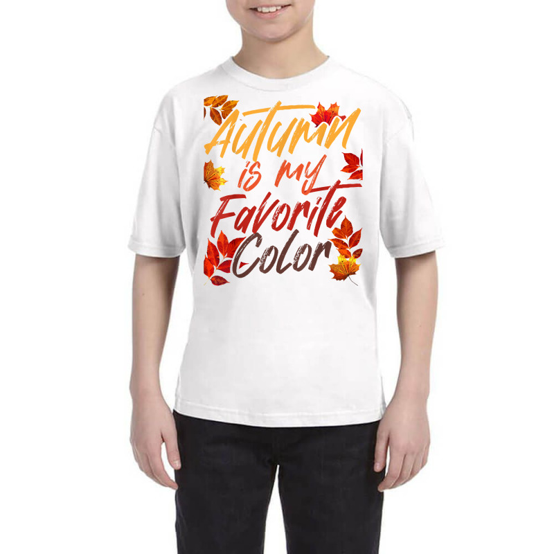 Autumn Fall Spring Third Season Leaves Fall Autumn Lover T Shirt Youth Tee | Artistshot