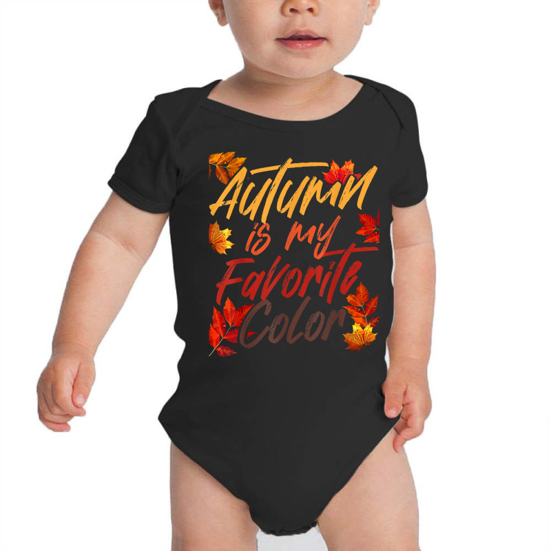 Autumn Fall Spring Third Season Leaves Fall Autumn Lover T Shirt Baby Bodysuit | Artistshot