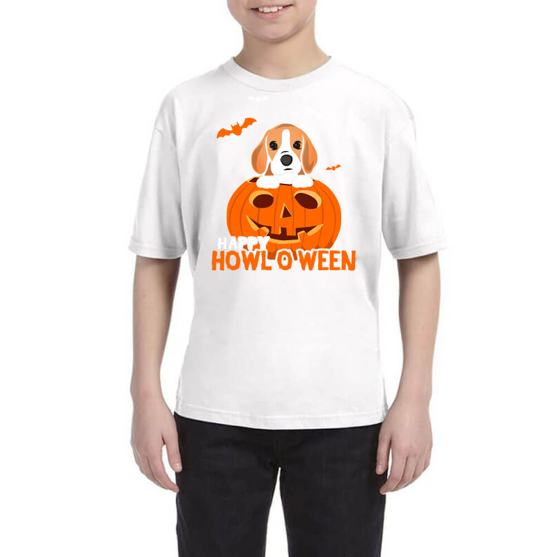 Cute Halloween Beagle Dog Pumpkin Costumes Thanksgiving T Shirt Youth Tee | Artistshot