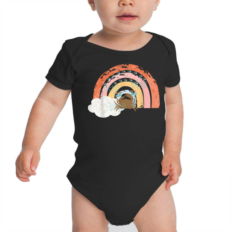 Crustacean Core Aesthetic Crustaceans Crab Sea Shells Design T Shirt Baby Bodysuit | Artistshot