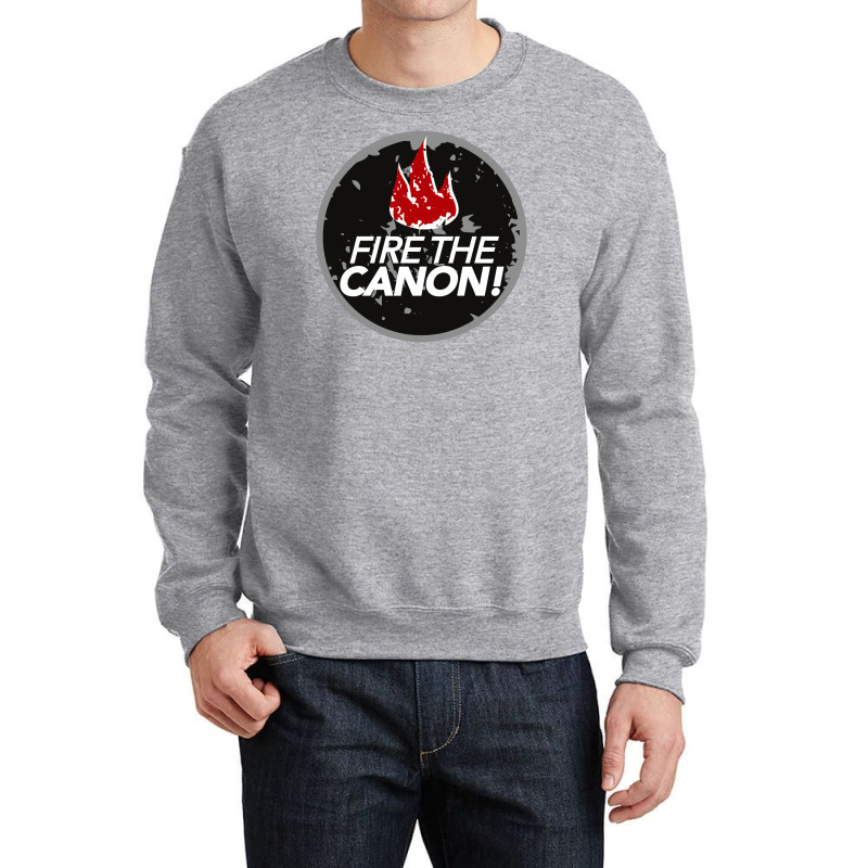 Fire The Canon Crewneck Sweatshirt | Artistshot