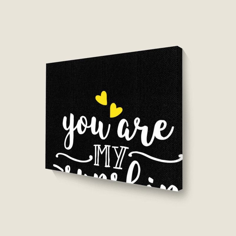 You Are My Sunshine Landscape Canvas Print | Artistshot