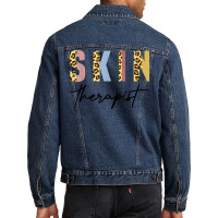 Skin Therapist Skincare Lover Skin Esthetician T Shirt Men Denim Jacket | Artistshot