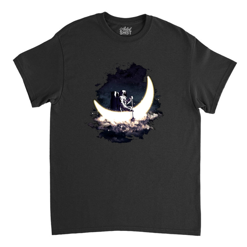 Moon Sailing Classic T-shirt | Artistshot