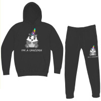 Unicorn Badge T  Shirt Unicorn Badge Funny T  Shirt Hoodie & Jogger Set | Artistshot