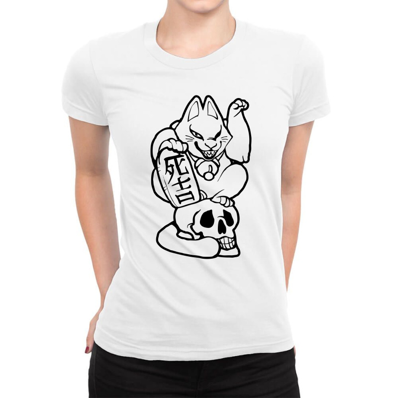 Dead Lucky Ladies Fitted T-Shirt by Specstore | Artistshot