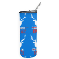 Deer Hunter All Of Santa's Reindeer Tee Skinny Tumbler | Artistshot