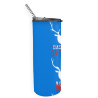 Deer Hunter All Of Santa's Reindeer Tee Skinny Tumbler | Artistshot