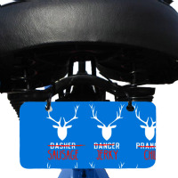 Deer Hunter All Of Santa's Reindeer Tee Bicycle License Plate | Artistshot