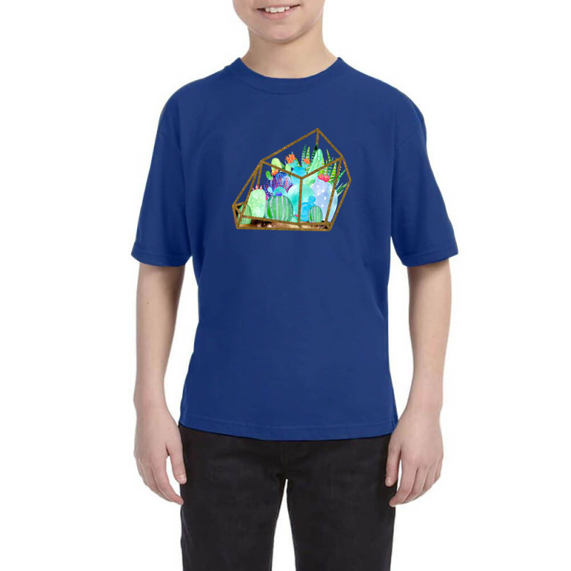 Cactus Earth Terrarium Youth Tee by bewitchedbyanangrywitch | Artistshot