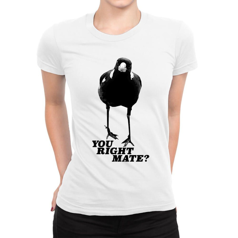 Magpie Season Ladies Fitted T-Shirt by Jose-Rodriguez | Artistshot