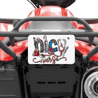 Nice Nurse Atv License Plate | Artistshot