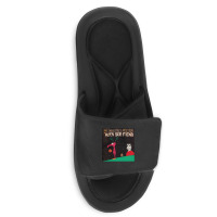 Funny Gifts Dinosaur Park My Favorite People.png Slide Sandal | Artistshot