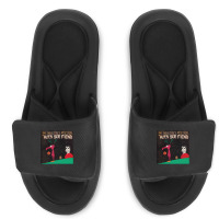 Funny Gifts Dinosaur Park My Favorite People.png Slide Sandal | Artistshot