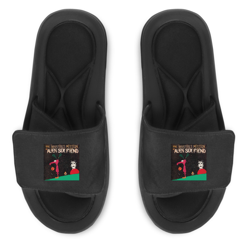 Funny Gifts Dinosaur Park My Favorite People.png Slide Sandal | Artistshot