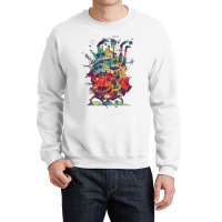 Moving Castle Crewneck Sweatshirt | Artistshot