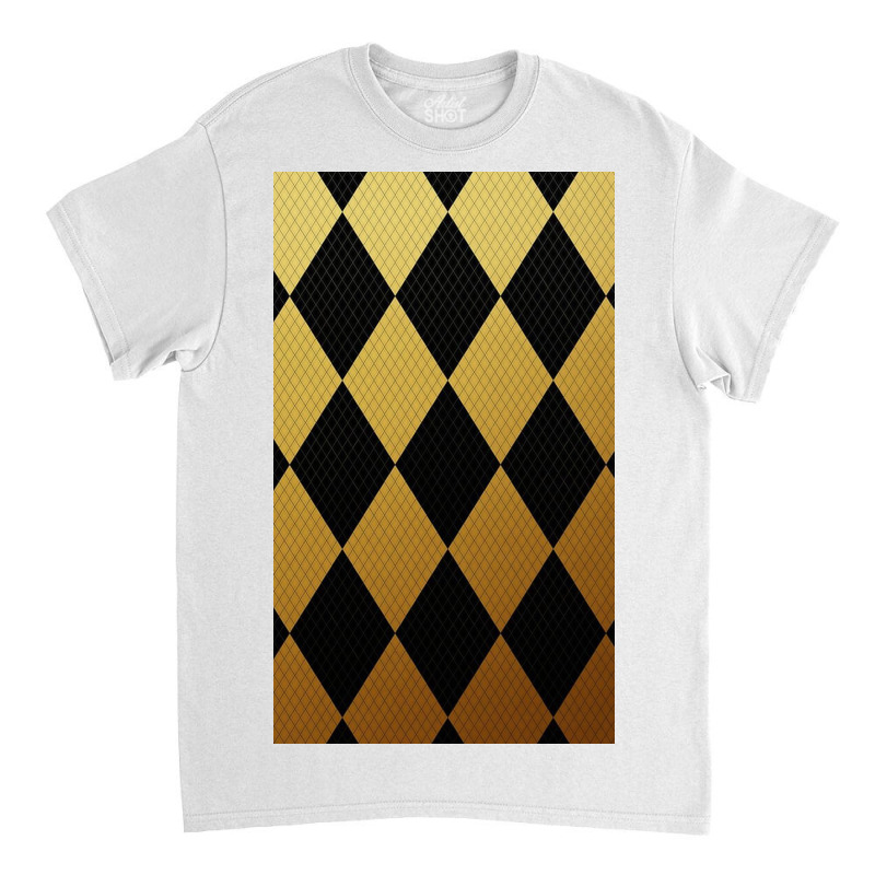 Gold And Black Diamonds Classic T-shirt by Carterijg | Artistshot