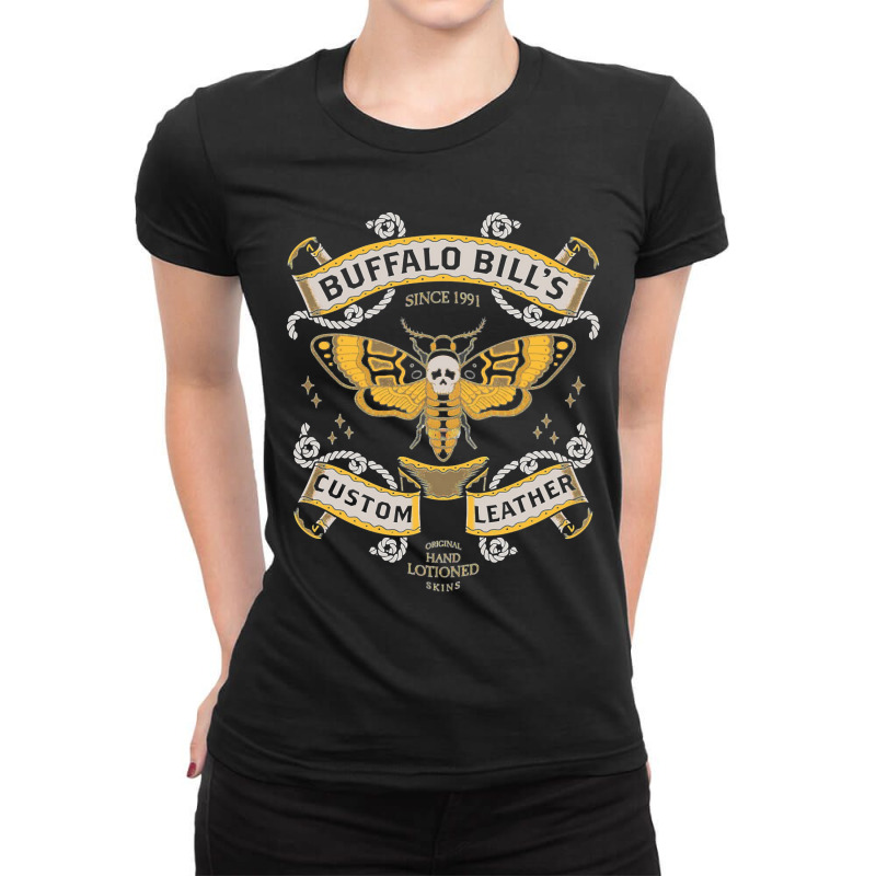 Graphic Vintage  Buffalo Bill Music Vintage Ladies Fitted T-Shirt by BraylonArtists | Artistshot