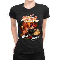 Graphic Picture  Fighting Graphic Ladies Fitted T-shirt | Artistshot