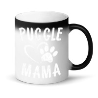 Cute Puggle Mama Gift Pet Pugs Lover Apparel Dog Pug Mom Magic Mug | Artistshot