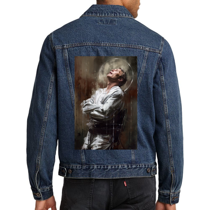 Retro Vintage  Thriller Mens My Favorite Men Denim Jacket by BraylonArtists | Artistshot