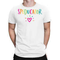 Sped Teacher   Speducator Heart T Shirt T-shirt | Artistshot