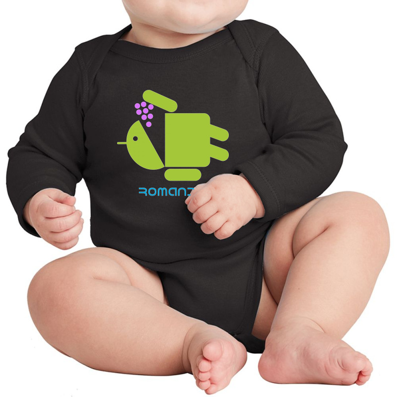 Roman Android Long Sleeve Baby Bodysuit by Diego | Artistshot