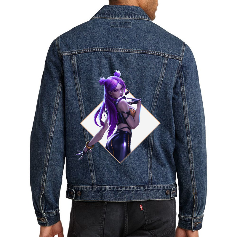 Funny Man Jonny Esports Gifts Women Men Denim Jacket by Tabithas-Artists | Artistshot