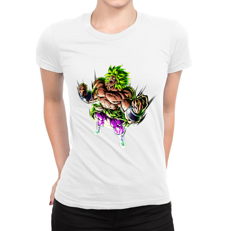 Dbl Broly Ladies Fitted T-Shirt by Ha Thu | Artistshot