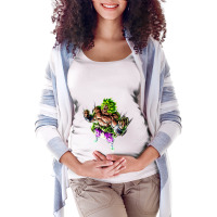 Dbl Broly Maternity Scoop Neck T-shirt | Artistshot