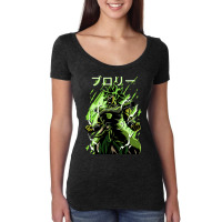 Dragonball Broly Roarr Women's Triblend Scoop T-shirt | Artistshot