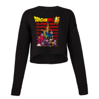 Dragonball Superhero Cropped Sweater | Artistshot