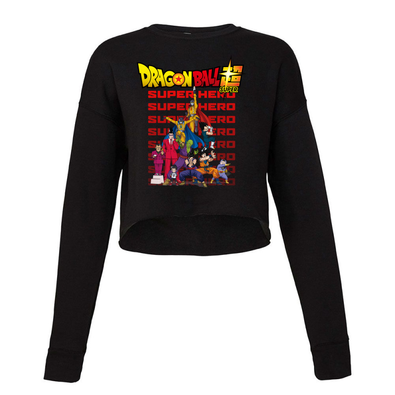 Dragonball Superhero Cropped Sweater by Ha Thu | Artistshot