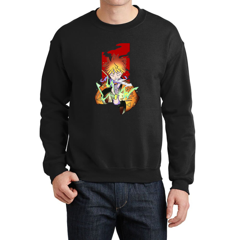 Music Retro Anime Cute Funny Gifts Boy Girl Crewneck Sweatshirt by KarenArtists | Artistshot