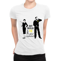 Music Retro Man Humor Gift Men Ladies Fitted T-shirt | Artistshot